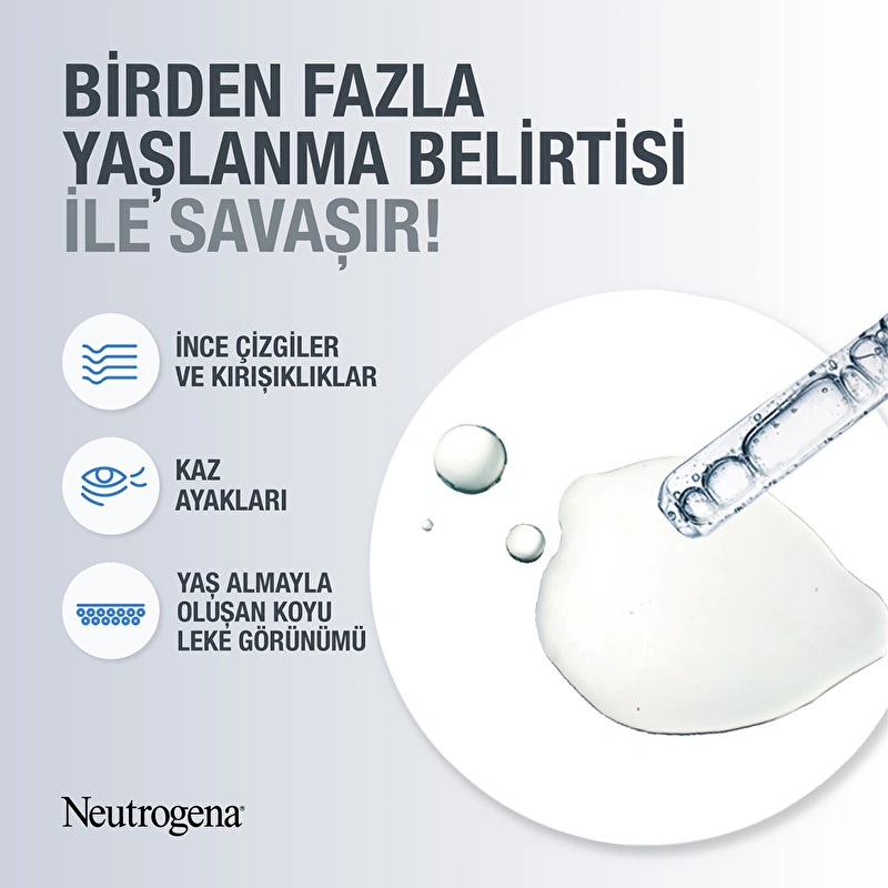 Neutrogena Retinol Boost Yaşlanma Karşıtı Serum 30 ml — изображение 3