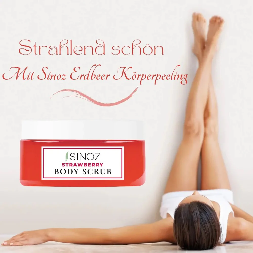 Sinoz Body Scrub Strawberry 300 gr — изображение 3
