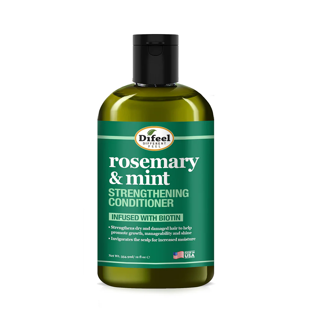 Difeel Rosemary and Mint Hair Strengthening Conditioner with Biotin 355ml
