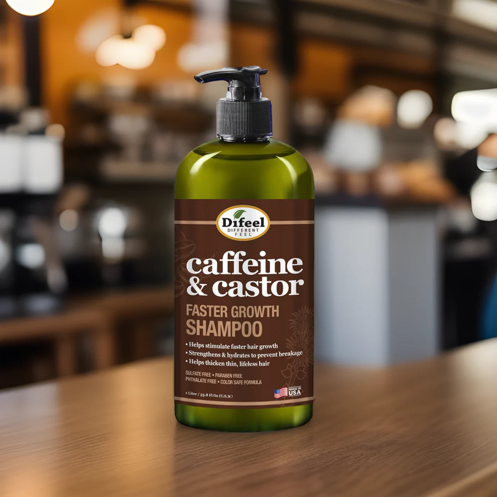 Difeel Şampun - Caffeine and Castrol 355 ml — изображение 2