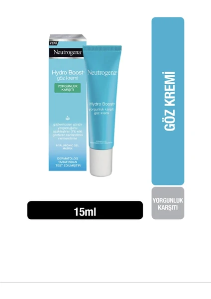 Neutrogena Hydro Boost Göz Bakım Kremi 15 ml - Image 2