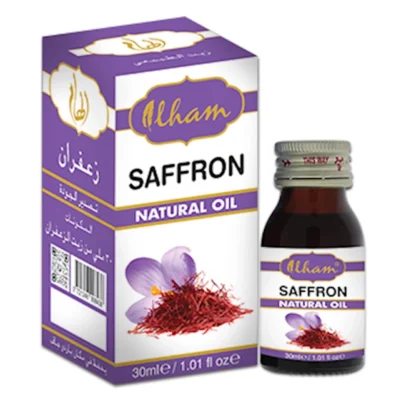 Zeferan yagi Ilham Saffron natural oil 30ml agardici ve nemlendirici