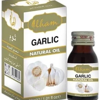 Sarimsaq yagi Alham Garlic natural oil 30ml sac ve deri ucun